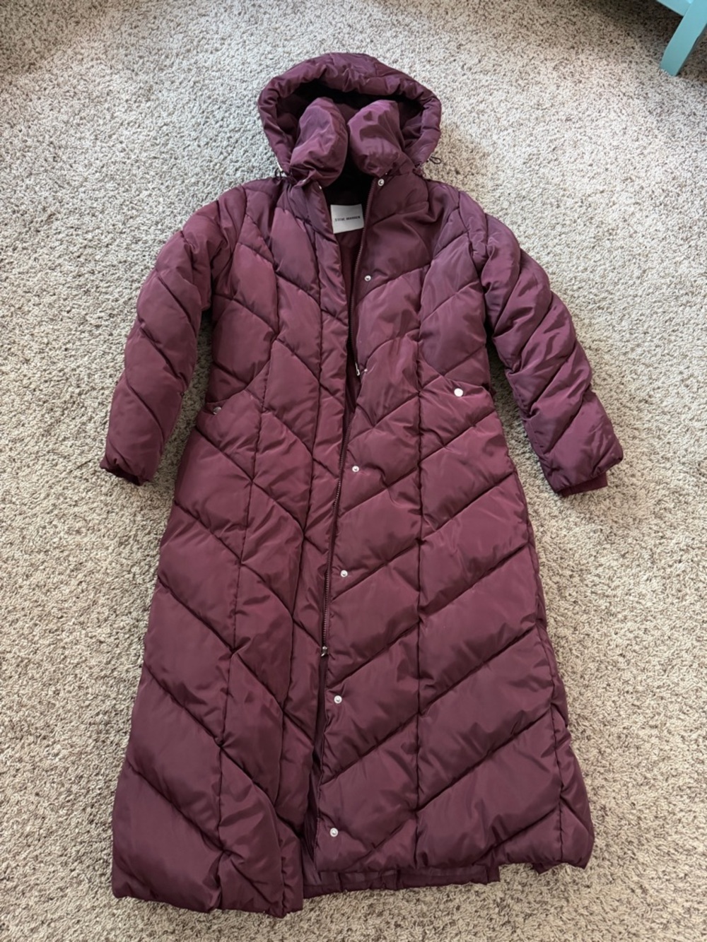 Steve Madden long winter coat.  Size large